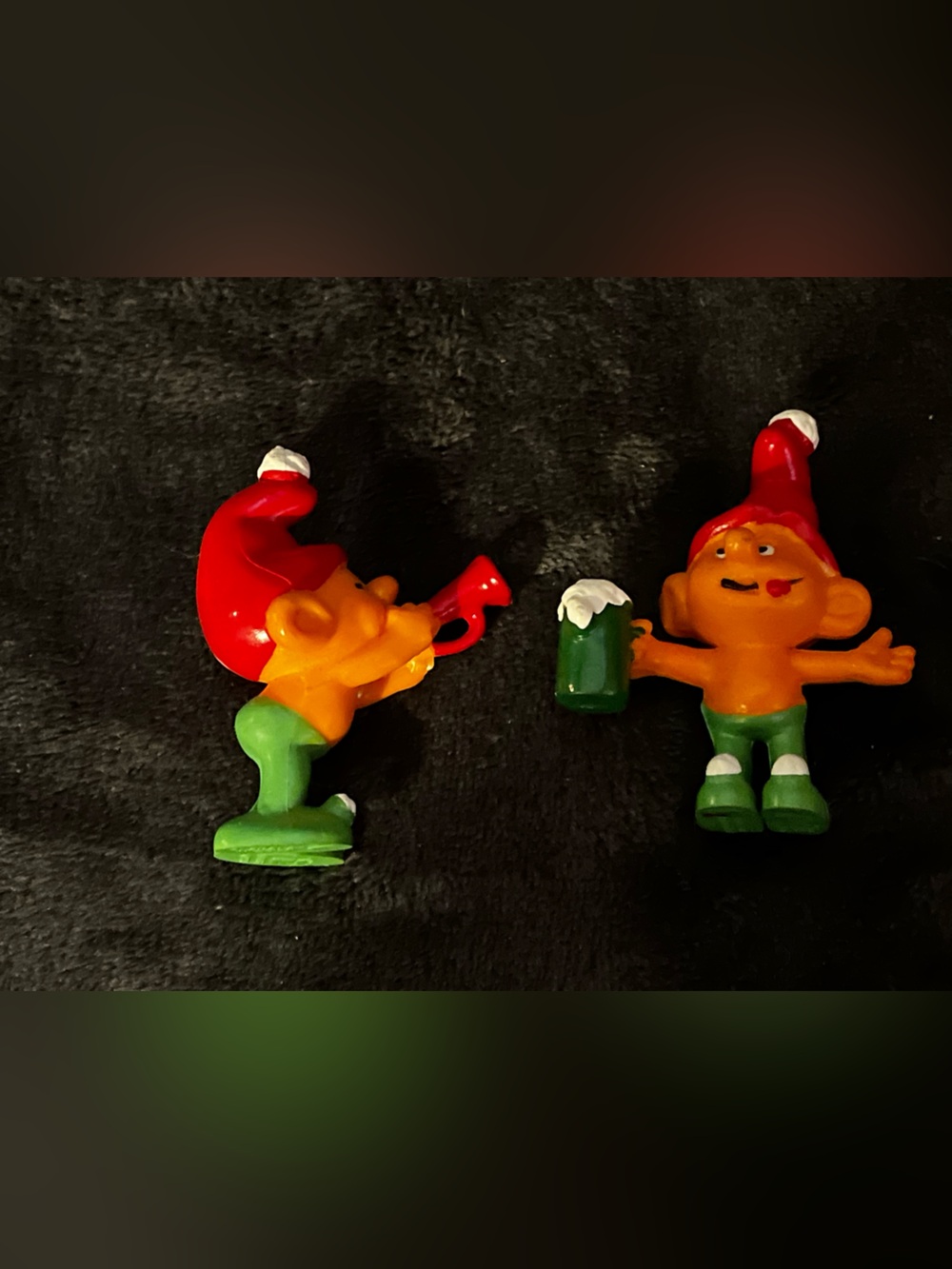 Vintage 1978 Emipre Gnome Orange Smurf